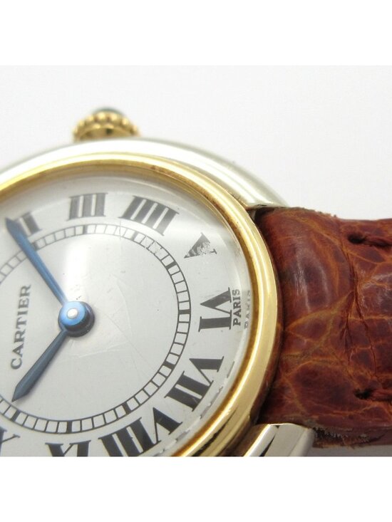 Cartier Watch Vendome Line 18k White Gold 18k Yellow External main image 6